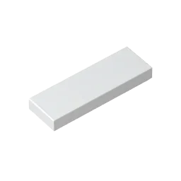 GoBricks 1x3 Tile Building Block – Compatible with LEGO 63864 (GDS-562)