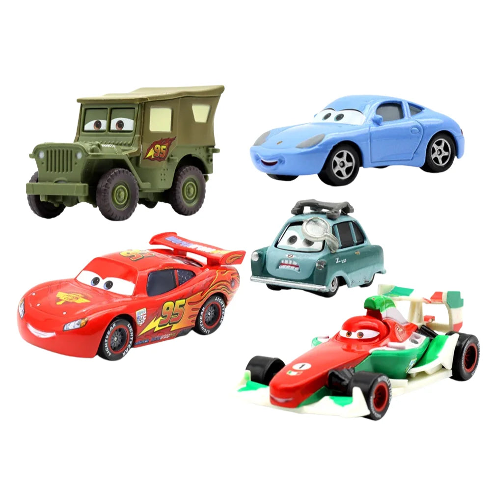 Disney Pixar Cars Diecast Metal Toy Cars 1:55 Scale – Lightning McQueen, Mater & More