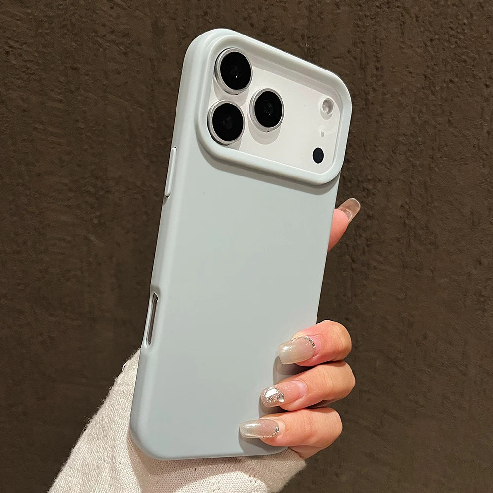 Candy Color Silicone Protective Phone Case Iphone 17 Pro Max Air Shockproof Matte Soft Tpu Bumper