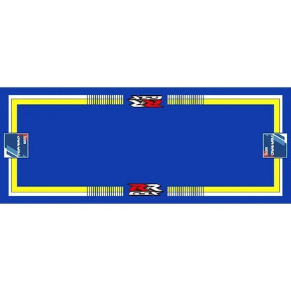 Motorcycle Parking Mat – Racing Display Carpet for Bike & Garage
