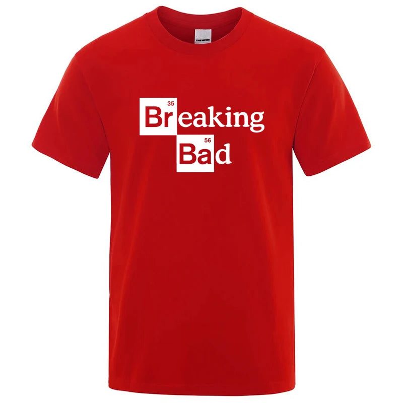Heisenberg Graphic T Shirt Cotton Blend Casual Short Sleeve Tee