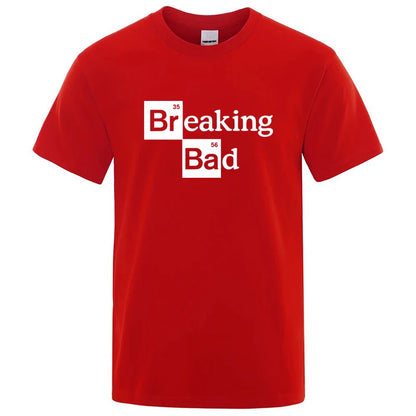 Heisenberg Graphic T Shirt Cotton Blend Casual Short Sleeve Tee