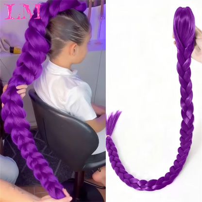 Synthetic Jumbo Braid Hair Extension 32 Inch – 6 Colors