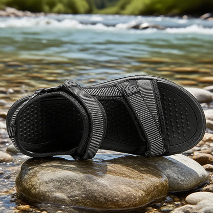Men's Sport Sandals – Adjustable Strap Outdoor Beach Shoes