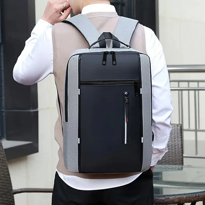 Laptop Backpack Large Capacity Shockproof Business Bag