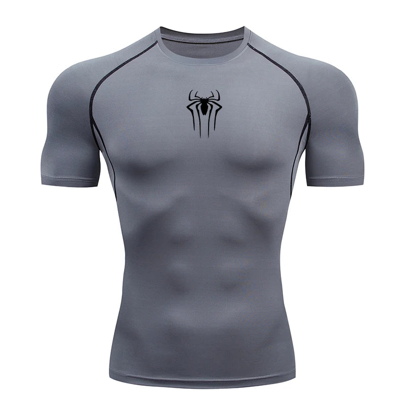Men's Compression Sport T-Shirt – Quick-Dry Short Sleeve Gym Top
