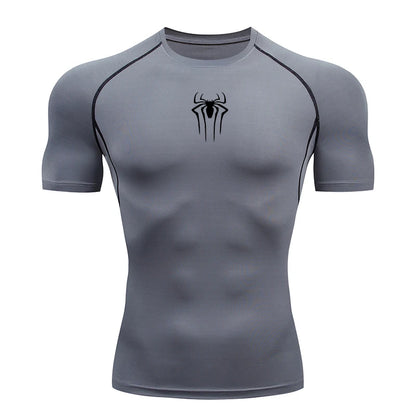 Men's Compression Sport T-Shirt – Quick-Dry Short Sleeve Gym Top
