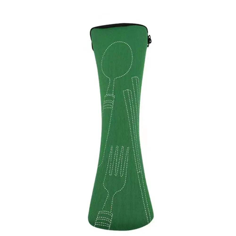 Portable Cutlery Travel Bag – Zippered Utensil Pouch for Picnic & On-the-Go