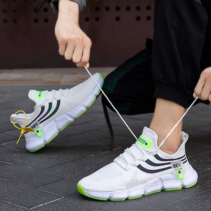 Lightweight Breathable Sneakers – Unisex Running & Casual Shoes