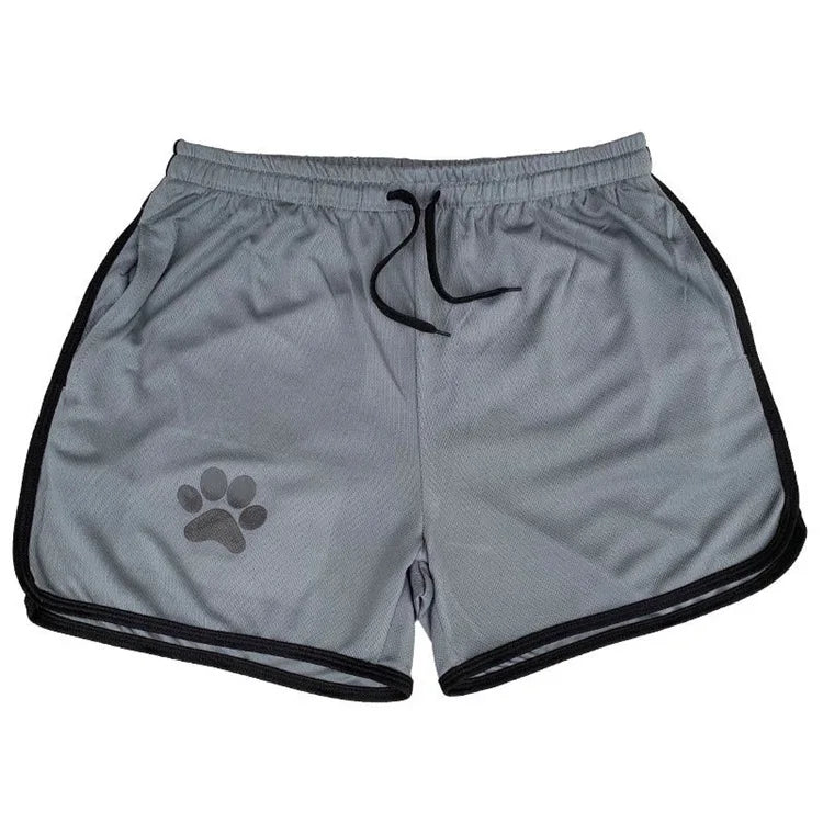 Men's Mesh Running Shorts Breathable Gym Fitness Short Pants