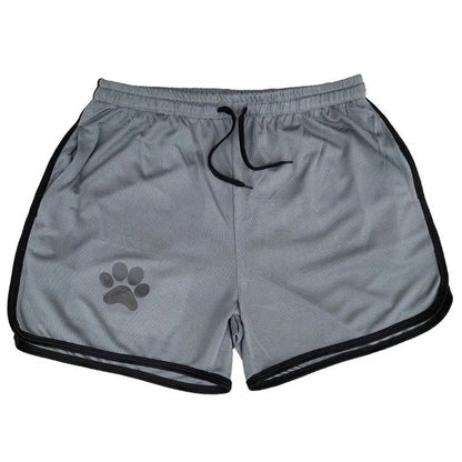 Men's Mesh Running Shorts Breathable Gym Fitness Short Pants