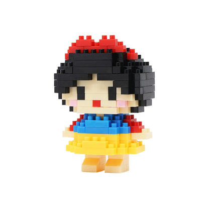 Disney Mini Building Blocks - Cute Character Micro Brick Figure Toy