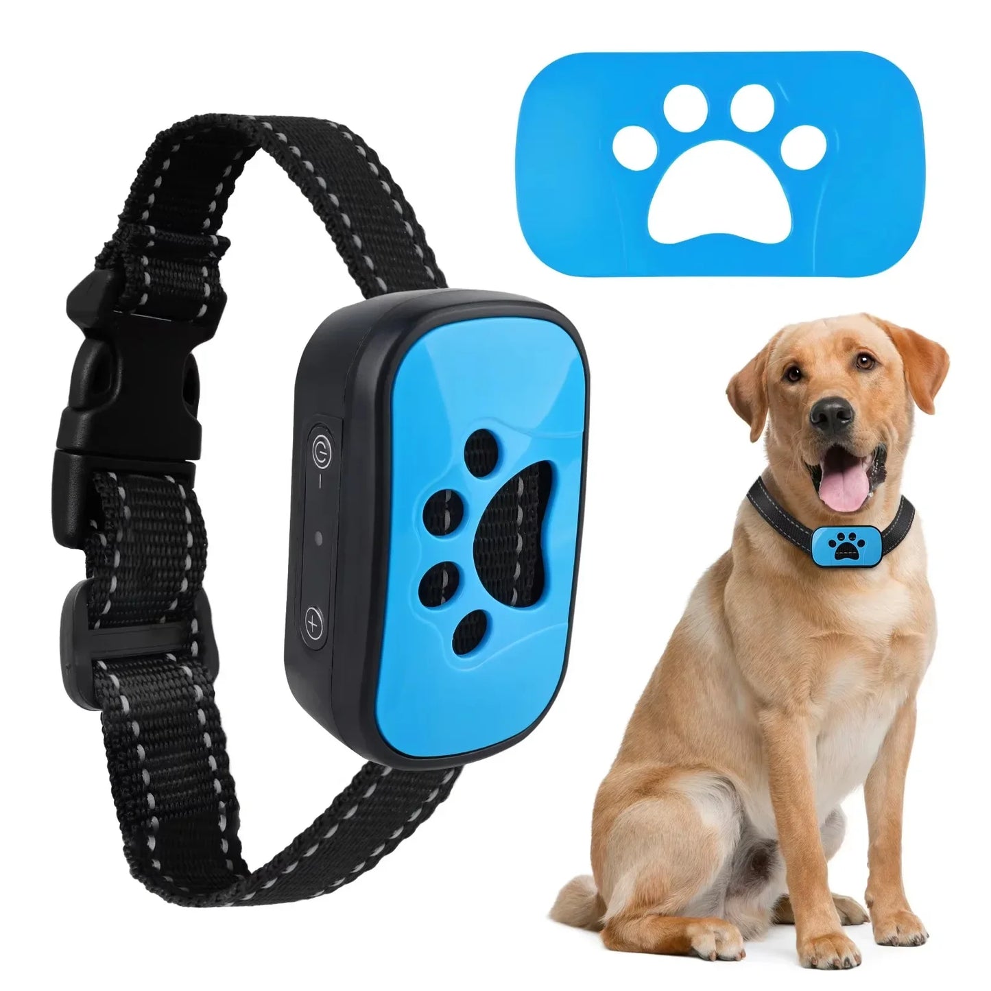 Anti-Bark Dog Training Collar – Ultrasonic, USB Rechargeable