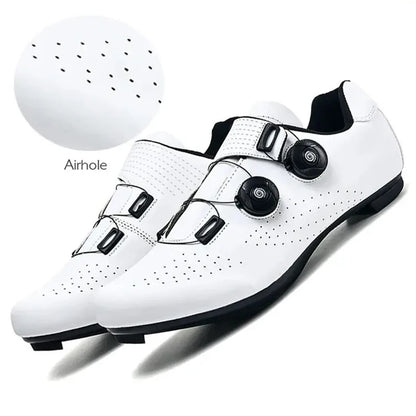 MTB Cycling Shoes – Men's Mountain Bike Sneakers with Dual Dial Closure