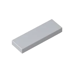 GoBricks 1x3 Tile Building Block – Compatible with LEGO 63864 (GDS-562)