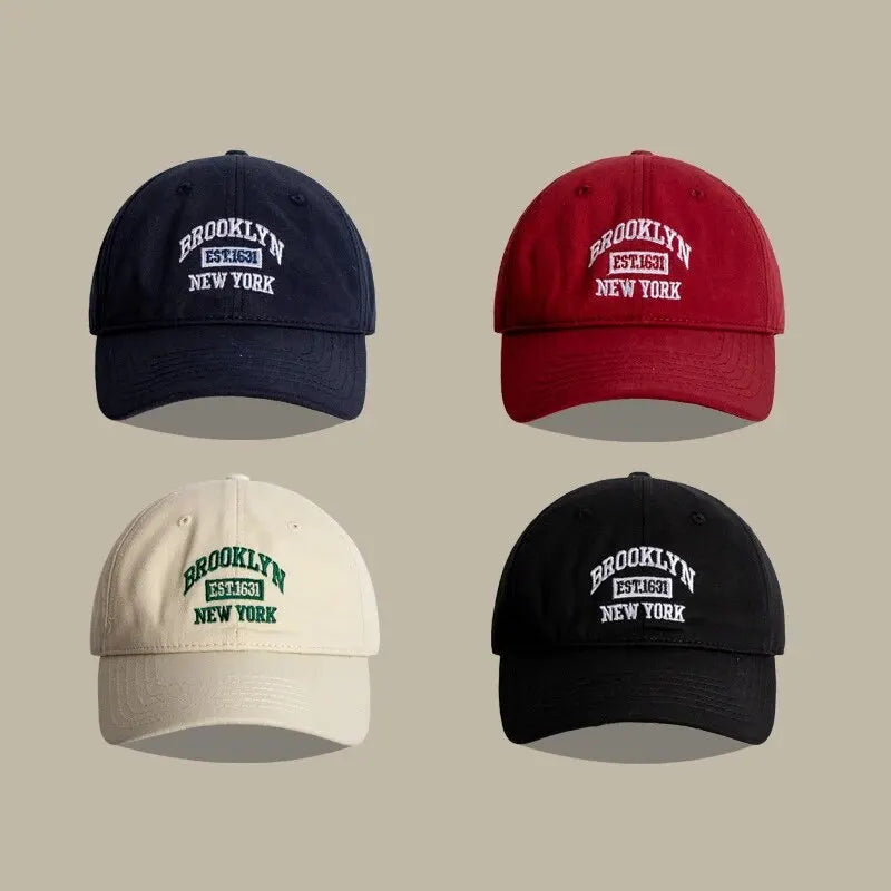 Embroidered Baseball Cap – Unisex Adjustable Snapback Hat