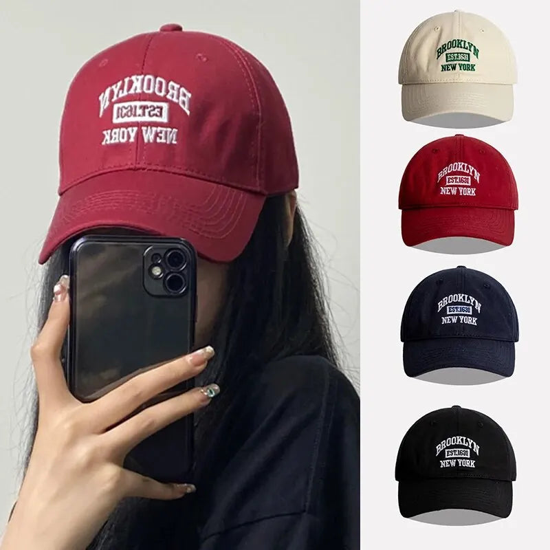 Embroidered Baseball Cap – Unisex Adjustable Snapback Hat