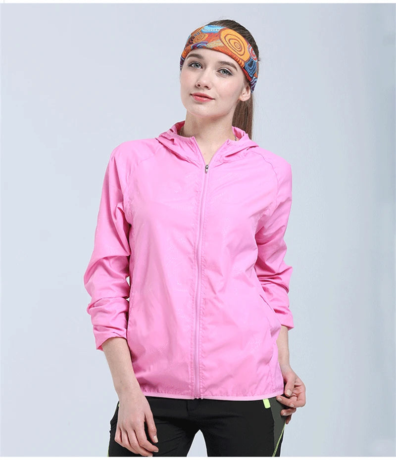 Waterproof Rain Jacket for Men & Women – Quick Dry Outdoor Coat