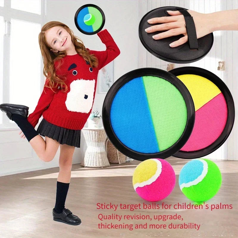 Sticky Catch Ball Set – Kids Outdoor Toss & Catch Game