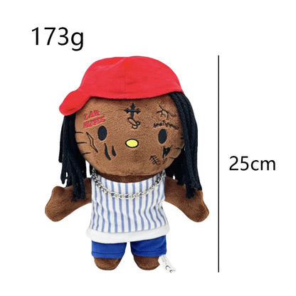 Hip-Hop Cat Plush Toy Doll – Rapper Style Stuffed Animal
