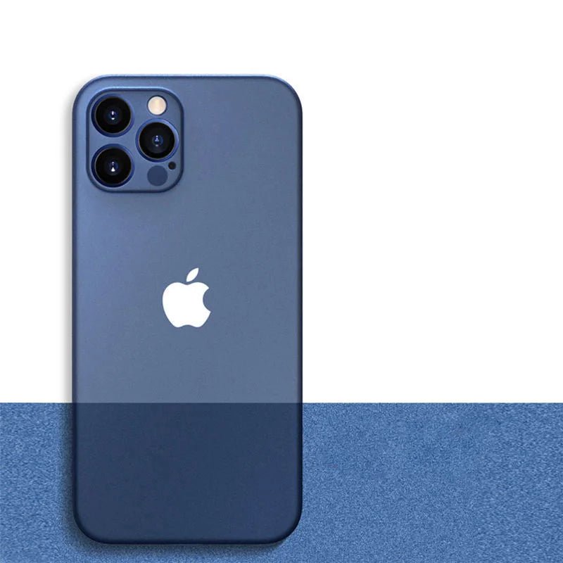 0 2mm Thickness Slim Cover Cases Ultra Thin Matte Phone Pp Case Iphone 11 12 13 14 15 16 17 Air Plus