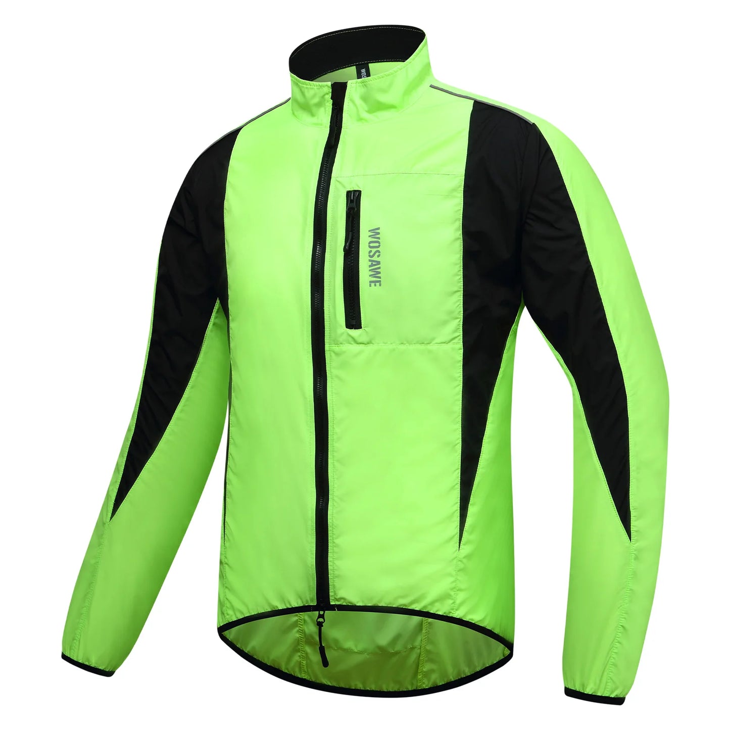 Men's Reflective Cycling Jacket Windproof Waterproof MTB