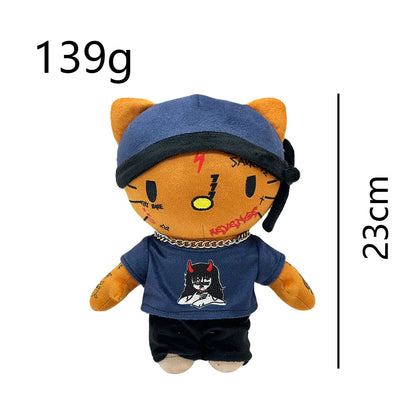 Hip-Hop Cat Plush Toy Doll – Rapper Style Stuffed Animal