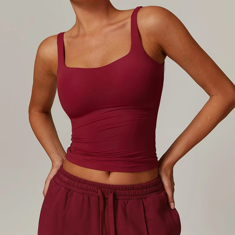 Women's Workout Tank Top – Quick-Dry Yoga & Gym Sports Vest