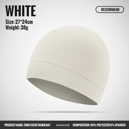 Wrels Thermal Running Beanie Hat – Lightweight Stretch Skull Cap for Sports
