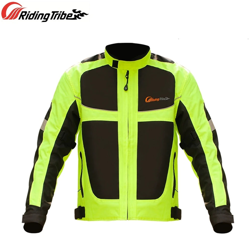 Motorcycle Riding Jacket with Night Visibility – Unisex