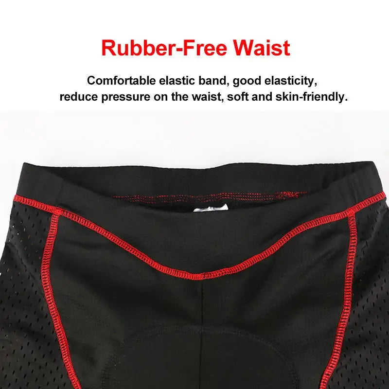 X-Tiger Men's 5D Gel Pad Cycling Underwear Shorts – MTB Road Bike
