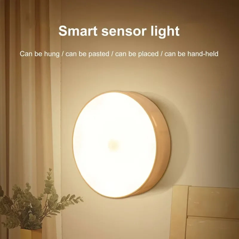 Homefish Motion Sensor Led Night Light Usb Rechargeable Wireless Closet Lamp Kitchen Cabinet