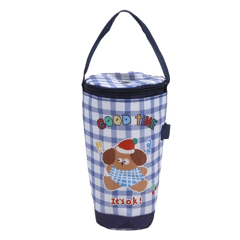 Insulated Cup Carrier Tote Bag – Portable Drink Holder with Handle
