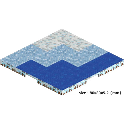 Magnetic Building Block Base Plate – Compatible Puzzle Toy for Kids