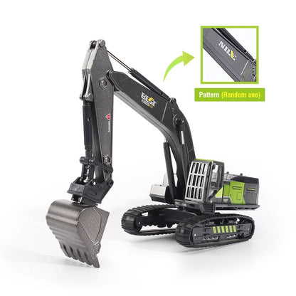1:50 Scale Die-Cast Construction Vehicle Toy – Truck, Excavator, Crane & More