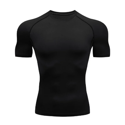 Men's Compression Shirt – Short Sleeve Athletic Workout Top