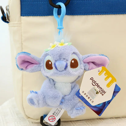 Cartoon Plush Doll Keychain - Cute Stuffed Animal Bag Charm