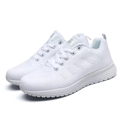 Women's Breathable Mesh Sneakers – Lightweight Walking Shoes