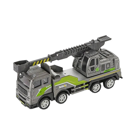1:50 Scale Die-Cast Construction Vehicle Toy – Truck, Excavator, Crane & More