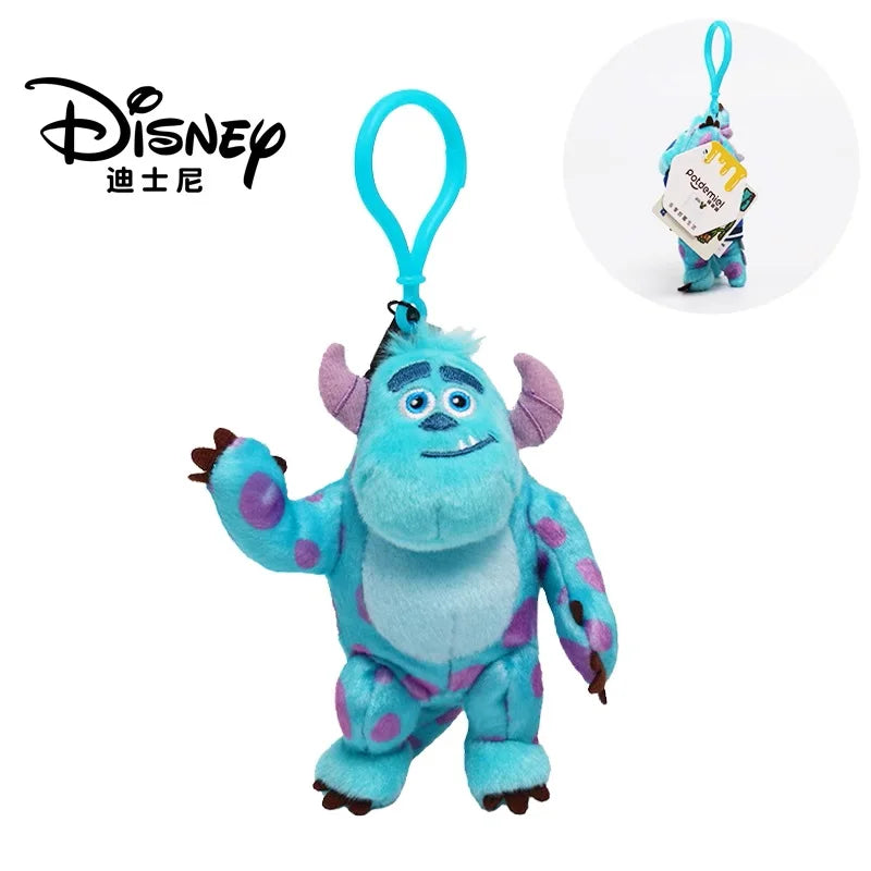 Cartoon Plush Doll Keychain - Cute Stuffed Animal Bag Charm