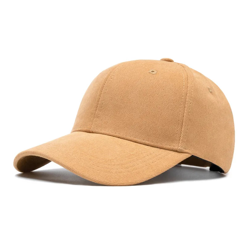 Unisex Snapback Baseball Cap – Solid Retro Adjustable Hat for Men & Women