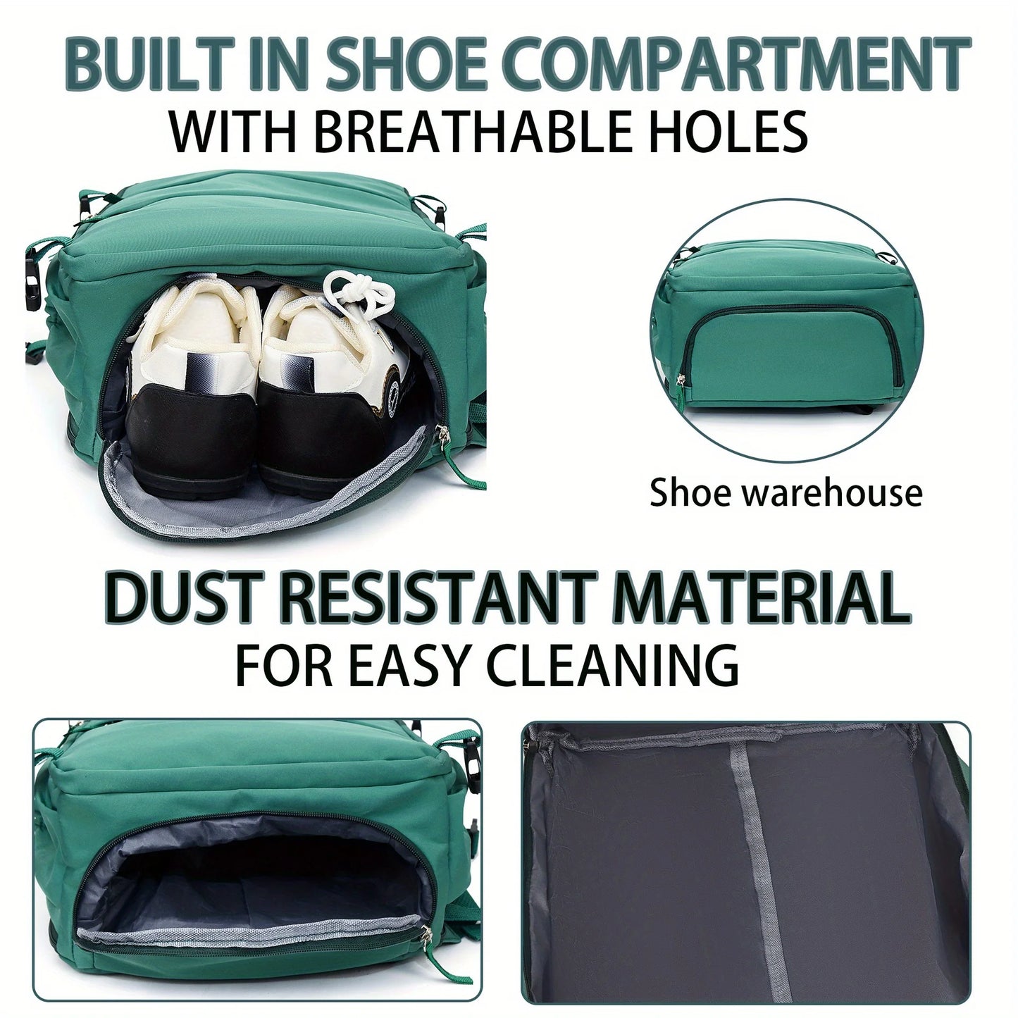 Hiking Backpack with Laptop Compartment – Men & Women