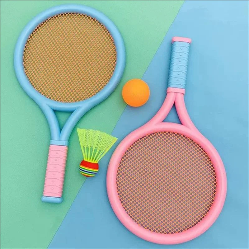 Kids Badminton Tennis Racket Set – Outdoor Sports Toy for Beginners