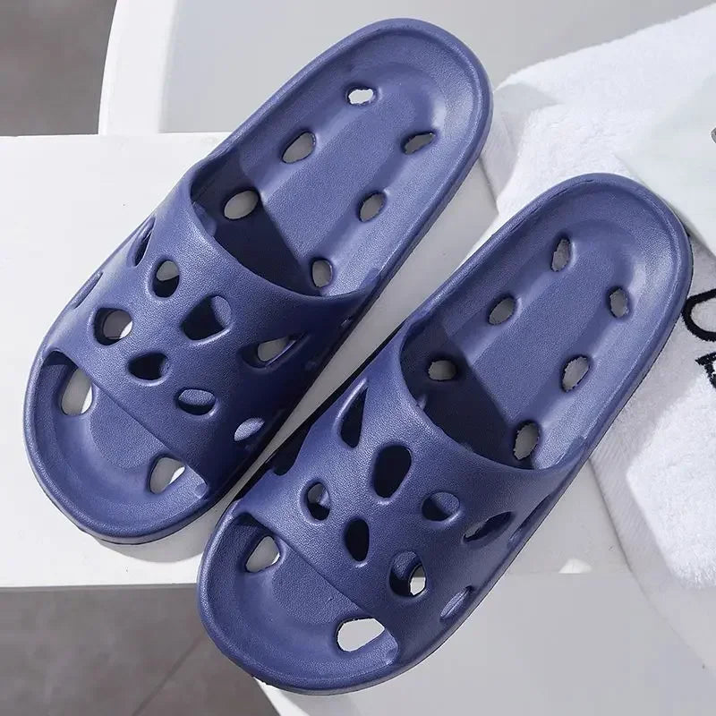 EVA Hole Slides – Unisex Anti-Slip Bathroom Slippers