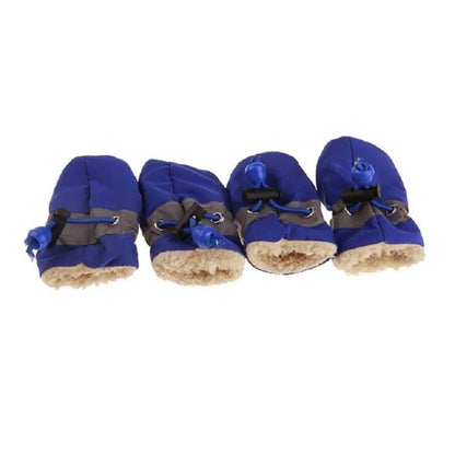 Puppy Shoes – Antiskid Waterproof Soft-Sole Dog Boots (4pcs)