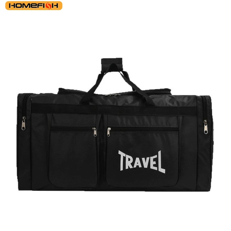 Large Capacity Foldable Travel Duffle Bag – Waterproof & Wear-Resistant