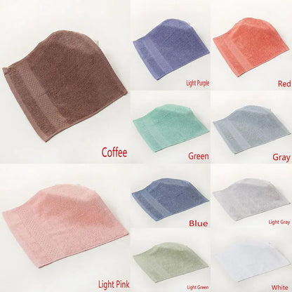 Cotton Face Washcloths – Soft, Absorbent & Antibacterial (Square)