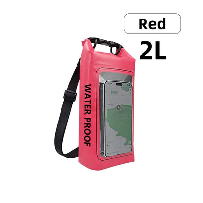 Waterproof Dry Bag with Touch Screen Window – 2L & 5L