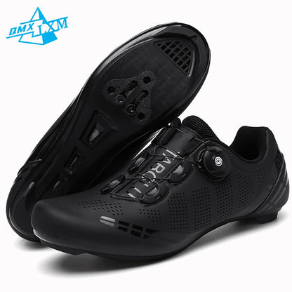 Road Bike Cycling Shoes – Self-Locking SPD Unisex Racing Sneakers