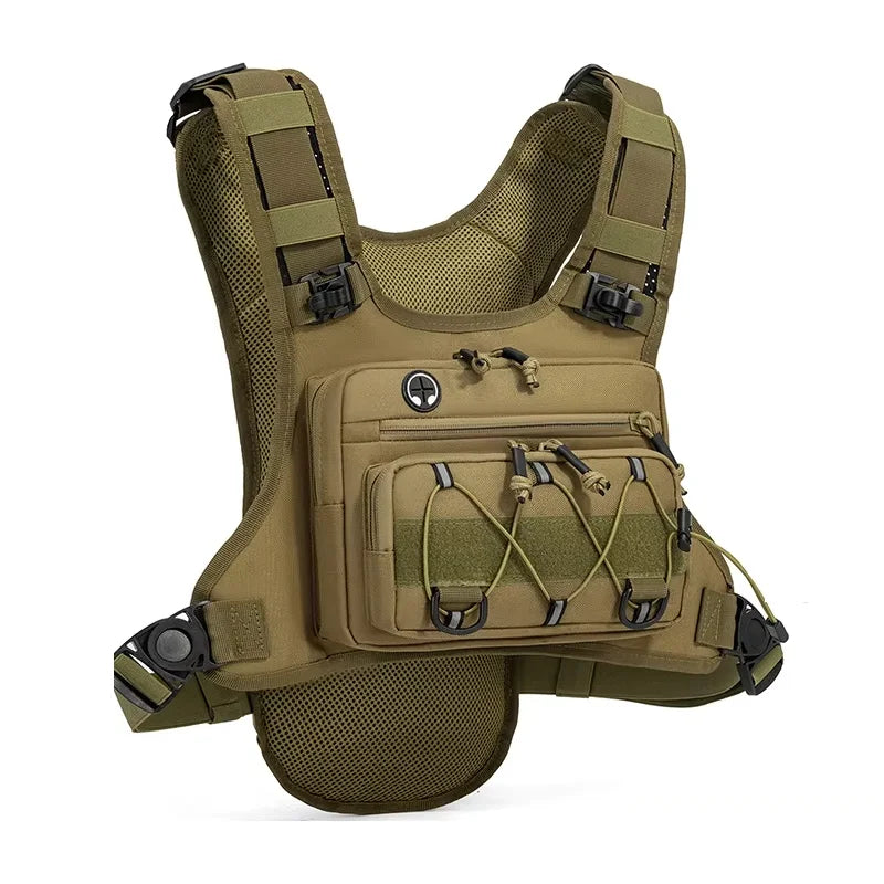Hydration Vest Running Pack – Tactical Chest Bag for Hiking & Marathon
